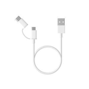 Xiaomi Mi 2-In-1 Usb Cable 30 Cm