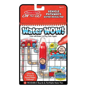 Melissa & Doug Kolorowanka Wodna Malowanka "znajdź Drogę - Pojazdy" - Water