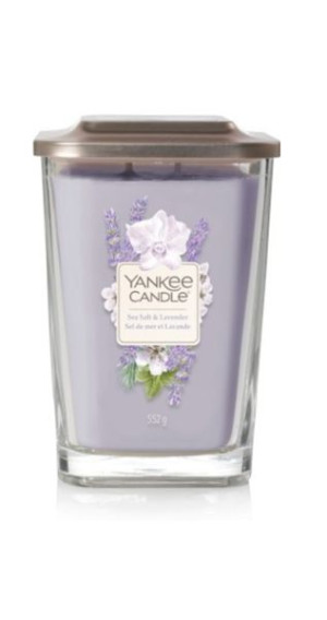 YANKEE Candle Large Jar Sea Salt Lavender 552G
