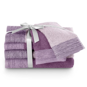 Towel/ah/aria/mau+plu/set2*70x140+2*50x90+2*30x50
