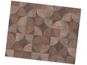 Tapeta Geometryczna As 36913-1 Kostki Drewniane Mozaika Z Drewna