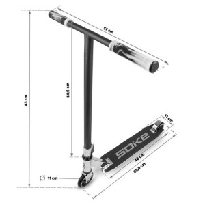 Hulajnoga Soke Evo Street Silver