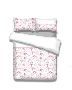 Ameliahome Pościel Flanelowa Snuggy Sweetdreams 135x200*2+80x80*2