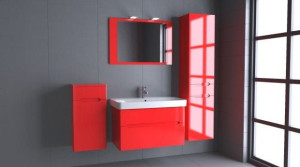 Meble łazienkowe SILVER TERRA - Red