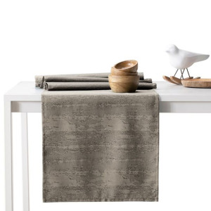 AmeliaHome Bieżnik plamoodporny VESTA 30X80 Cappuccino