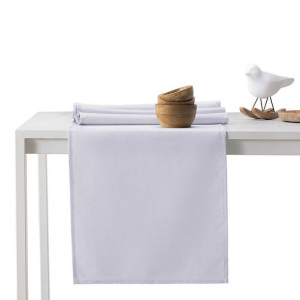 AmeliaHome Zestaw obrus + bieżnik plamoodporny EMPIRE 115x300+30x300 Lila