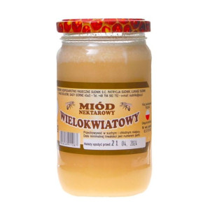 Miód Wielokwiatowy 500 ml - Pasieka Sudnik