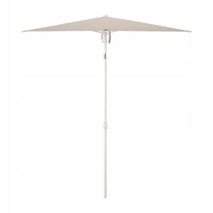Parasol Z Nachyleniem Szary / Beż / Biały 180x145