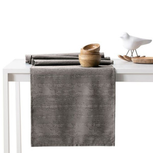 Ameliahome Bieżnik Plamoodporny Vesta Hmd Cocoa 40x140