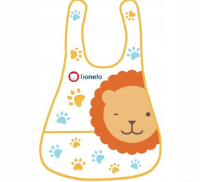 LIONELO kolorowy śliniaczek LION