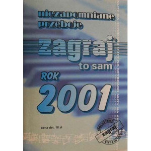 Książka Przeboje Zagraj to Sam 2001