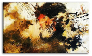 Obraz olejny ręcznie malowany 195x115cm Korrida brąz