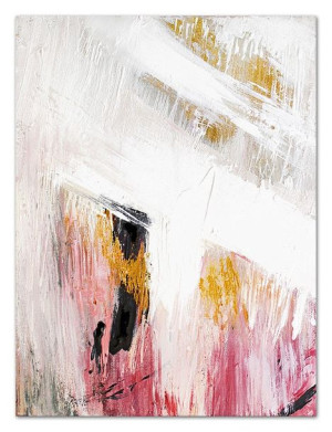 Obraz olejny ręcznie malowany 110x150cm Biały samolot