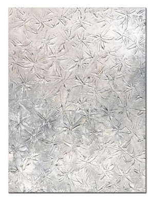 Obraz olejny ręcznie malowany 110x150cm Szare rysy