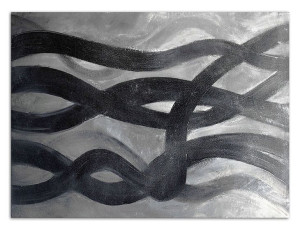 Obraz olejny ręcznie malowany 90x120cm Połączenia