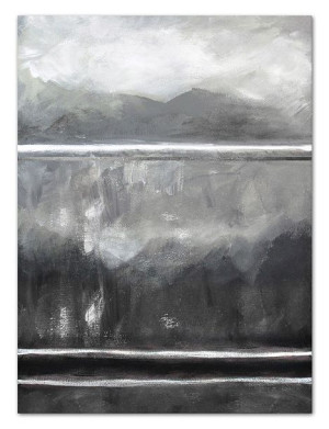 Obraz olejny ręcznie malowany 90x120cm Stopiony lodowiec