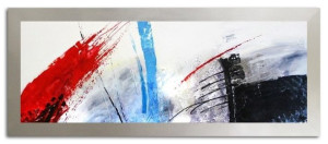 Obraz olejny ręcznie malowany  68x168cm Trzy światy