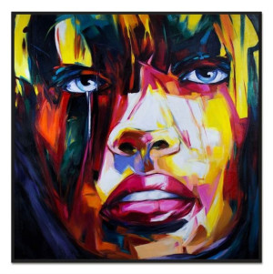 Obraz olejny ręcznie malowany 93x93cm Swoboda