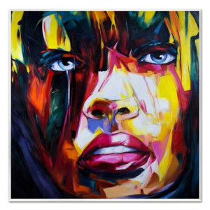 Obraz olejny ręcznie malowany 93x93cm Swoboda