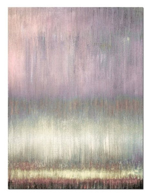 Obraz olejny ręcznie malowany 90x120cm Różowa puszcza