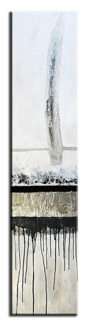 Obraz olejny ręcznie malowany 40x180cm Wolna dusza