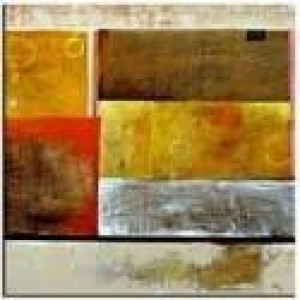 Obraz olejny ręcznie malowany 90x90cm Kompozycja szczęścia