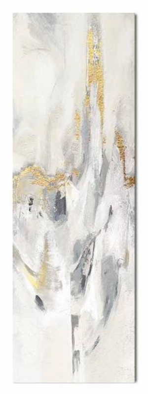 Obraz olejny ręcznie malowany 50x150cm Marmur