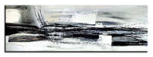 Obraz olejny ręcznie malowany 50x150cm Szybowiec