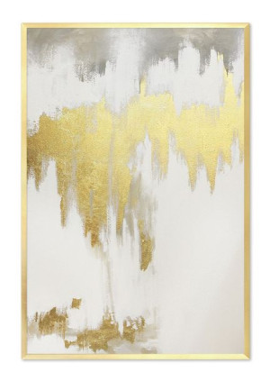Obraz olejny ręcznie malowany 63x93cm Złoty bawół
