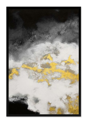 Obraz olejny ręcznie malowany 63x93cm Odmęty