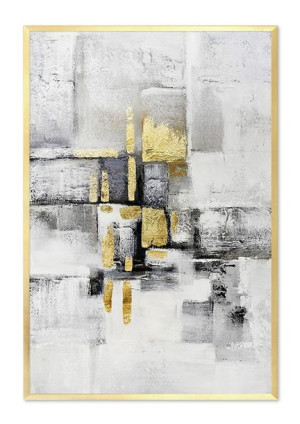 Obraz olejny ręcznie malowany Abstrakcja 63x93cm