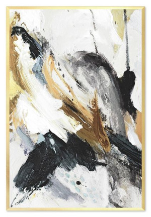 Obraz olejny ręcznie malowany 63x93cm Eksplozja