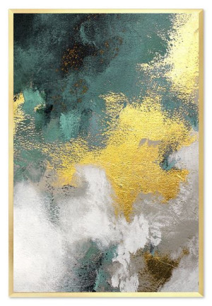 Obraz olejny ręcznie malowany 63x93cm Morska otchłań