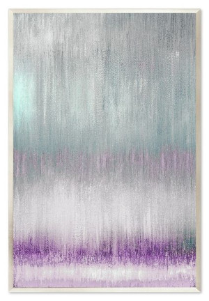 Obraz olejny ręcznie malowany 63x93cm Zimowy las