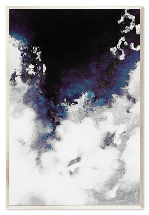 Obraz olejny ręcznie malowany 63x93cm Ocean emocji