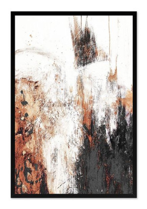 Obraz olejny ręcznie malowany 63x93cm Czarna wieża