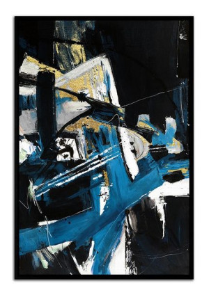 Obraz olejny ręcznie malowany 63x93cm Rycerz