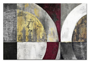 Obraz olejny ręcznie malowany Abstrakcja 60x90cm