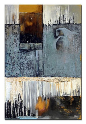 Obraz olejny ręcznie malowany 60x90cm Dusza drzewa