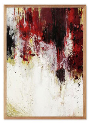 Obraz olejny ręcznie malowany 53x73cm Zbrodnia