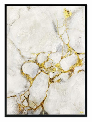 Obraz olejny ręcznie malowany 53x73cm Marmur