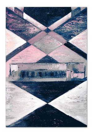 Obraz olejny ręcznie malowany 60x90cm Transparentność duszy