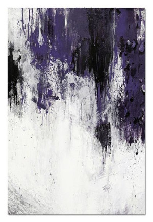 Obraz olejny ręcznie malowany 60x90cm Czarne pajęczyny
