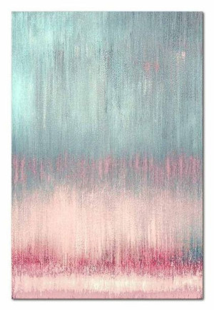 Obraz olejny ręcznie malowany 60x90cm Wodospad zdarzeń
