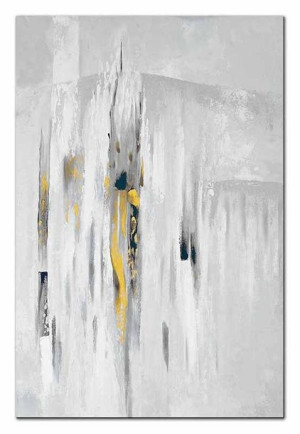 Obraz olejny ręcznie malowany 60x90cm Zaniedbane wspomnienie