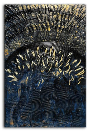 Obraz olejny ręcznie malowany 60x90cm Korzenie