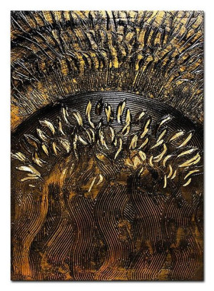 Obraz olejny ręcznie malowany 50x70cm Korzenie