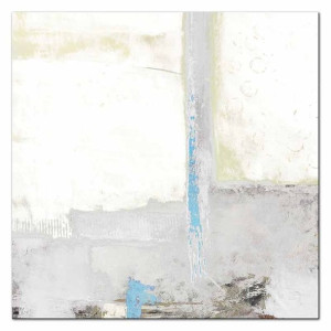 Obraz olejny ręcznie malowany 60x60cm Zimowe marzenie