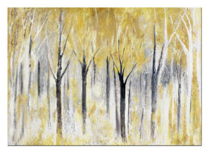 Obraz olejny ręcznie malowany 50x70cm Spokojny las