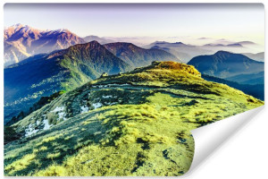 Fototapeta DEKORACYJNA DO SALONU Szczyty Górskie 3D 400cm x 280cm